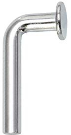 QWORK Pallet Rack Drop Pin, Heavy Duty J Bolt Safety Universal Pins, Pack of 50, M7x30mm