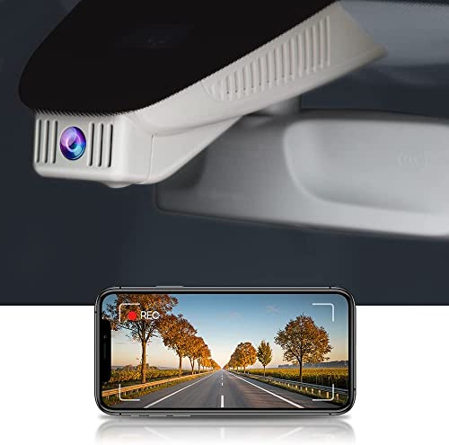 Fitcamx Dashcam 4K Passend für Mercedes-Benz GLC W204 W205 & C Class X253 (Model 6262), OEM Autokamera 2160P UHD Video WiFi, G-Sensor, Loop-Aufnahm, WDR Dasch-cam Auto, Plug & Play, 64-GB-Karte