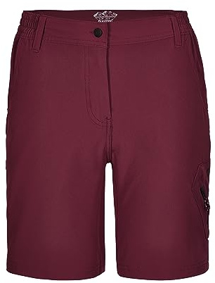 Killtec Funktionsshorts för kvinnor, KOS 248 WMN BRMDS, vinröd, 40, 41350–000