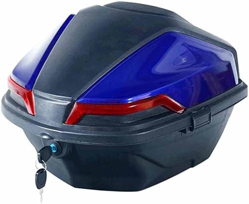 VECNUM KUNYOS Motorradkoffer Topcase 28 Liter Top Case Universal Mit Installieren Platte, Für Roller, Motorrad, Mofa & Quad