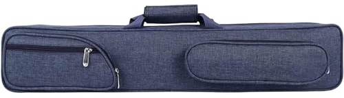 Billard Queue Tasche, 3X4 Pool-Queue-Tragetasche, Billard Queue Koffer, 1/2 Queue-Hüllen, Pool-Queue-Schutz Mit Rucksackgurten, 7 Löcher, Queue-Hüllen A