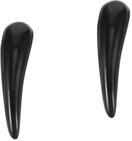 KOMBIUDA 2stücke Ox Horn Gua Sha Scraping Plate Für Gesicht Und Körper Natürlicher Massage-werkzeug Zur Reduzierung Von Schwellungen Falten Und Muskelverspannungen Tragbar Und Einfach