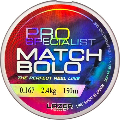 LAZER LINE Monofil Angelschnur 150m DIA0,167mm Test 2,4kg - Kupferrotbraun | Vorfachschnur für Hecht Zander Barsch Forelle Karpfen Rig - Monofilament Angelsehne - Nylonfaden Vorfach - Angeln Schnur