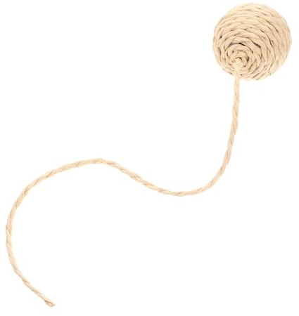 Toddmomy Katzenspielzeug Mit Sisal Seil Ersatzball Für Kratzbaum Interaktive Kratzspielzeuge Für Katzen Geeignet Für Drinnen Kratzfeste Und Spielerische Unterhaltung