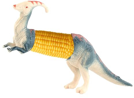 Dinosaur Corn Cob Holders | Stainless Steel Barbecue Prongs Reusable and Easy to Clean for BBQs, Picnics & Family Dinners, Cute Dinos with Stainless Steel Prongs