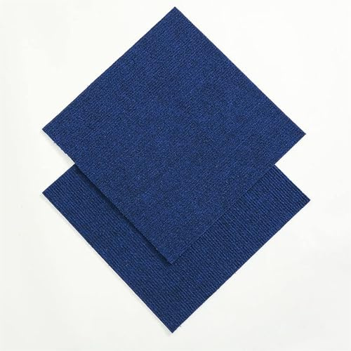 MLGFS Verbundteppiche, Selbstklebende Bodenfliesen for Haushalt und Haustiere, 12 x Zoll, dekorative Tapetenoptik(Blue,8pcs)