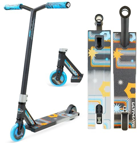 Madd Gear Carve Extreme Infinite Komplett-Trick-Scooter. Stunt-Scooter aus Flugzeugaluminium für Kinder ab 8 Jahren. Ideal für Anfänger und Fortgeschrittene. Für Jungen und Mädchen
