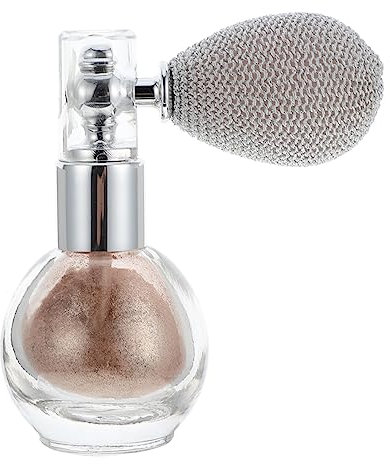 FRCOLOR Highlighter-sprühflasche Make-up-sprüher Glitzer für Körper Gesicht Hals Hochzeit Abschlussball Klein und Tragbar