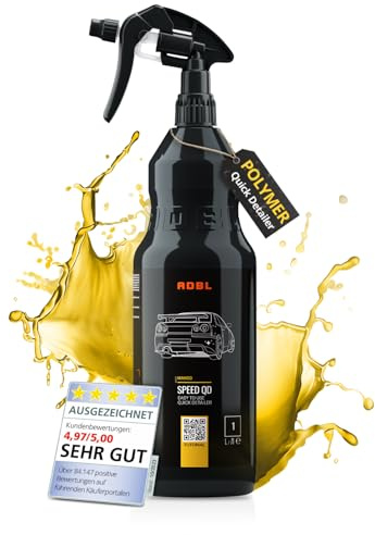 ADBL Speed QD (1L) Premium Quick Detailer - Versiegelung mit Abperleffekt - Glanz und Glätte - Auto Detailer, Polymer Lackversiegelung, PPF Schutz Spray, Folien Schnellversiegelung, Carwrapping