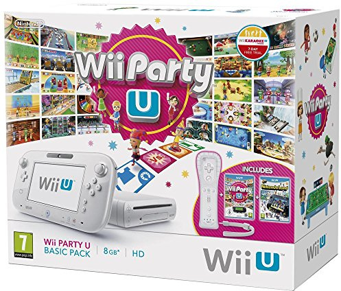 Console Nintendo Wii U 8 Go blanche + Wii Party U