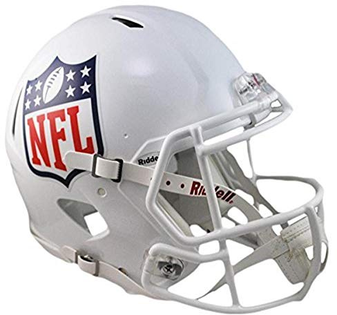 NFL Riddell full storlek kopia hastighetshjälm, medium, vit