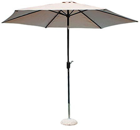 Milani Home s.r.l.s. Ombrellone Da Giardino Diametro 3 Palo Centrale Per Esterno Ristorante Gelateria Bar Hotel Albergo