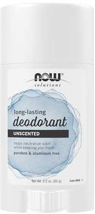 NOW Deodorant Stick Unscented 62g