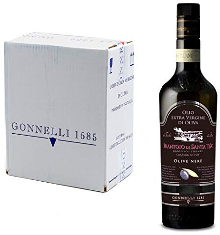 Olio Extra Vergine di Oliva Raccolta di Olive Nere 500 ml x 6