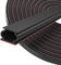 Türdichtung Dichtungsband Selbstklebende 12mm(B)*8mm(D)/6m(L) Türrahmen Dichtung Flexibel, Wasserdicht Dichtungsstreifen Dichtungsgummi,Gummidichtung Abdichtungsband Schwarz