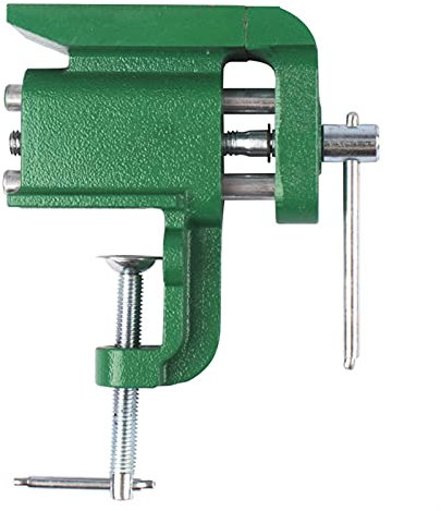 Morsa da banco per trapano con grande incudine 50 x 95 mm, uso da tavolo, multifunzione, per uso domestico, utensili manuali, trapano, lavorazione del legno, tavolo fisso