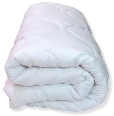 Steppdecke Bettdecke Ganzjahresdecke 155x200 cm warm Steppbettdecke Duvet Mikrofaser Weiß