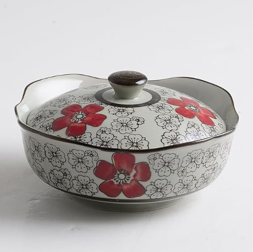 WouND Coquetier de Style Japonais, Tasse à ragoût en céramique, Bol à Nourriture, Bol à Soupe, nid d'oiseau, Bols à Dessert, Bol à œufs cuit à la Vapeur