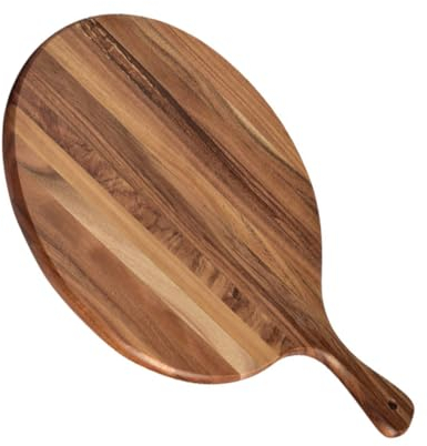 Planche de Service Ronde en Bois, Multifonction, au Finition Raffiné
