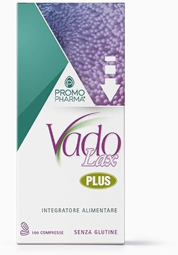 Vado Lax Plus Comprimidos - Complemento alimenticio - Con casia, diente de león, cáscara y ruibarbo - para la función digestiva y la regularidad intestinal - 100 comprimidos