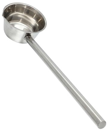 Cabilock Cucharón De Agua Vertedor 45 Cm Acero Inoxidable Mango Largo Práctico Hogar Jardín Utensilio Cocina