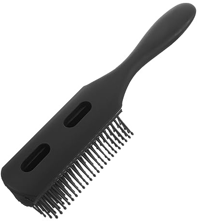 PLAFOPE Cepillo De Plástico Peine Para Cardar Ideal Para Cabello Grueso Diseño Ergonómico