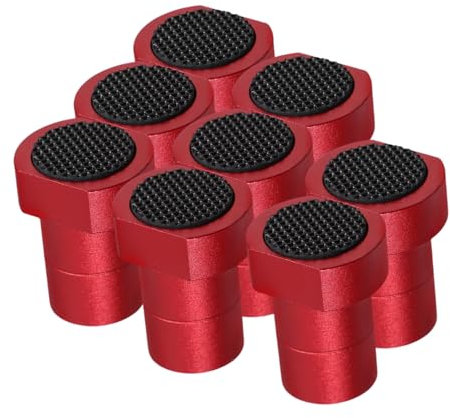 Veemoon 8pcs Workbench Positioning Planing Stoppers Woodworking Bench Pegs Nonslip Design Clamp for Bench