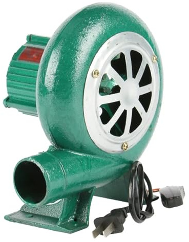 Extractor Fan,Forge Blower, Floor Blower Fan, 110v-220v Electric Blower Fan, for Outdoor Barbecues Fire Bellow, Camping Cooking, Wood Stove, Charcoal Starter(19cm/7in)