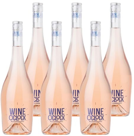 Wine O'Clock - Vin Rosé - IGP Méditerranée - 6x75cl