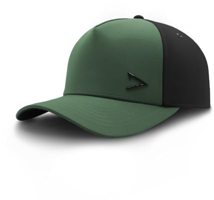 apol Premium Cap - Cozy Trucker - 100% wasserfest, Fleece-gefüttert, atmungsaktiv, Metall-Logo - Snapback (Schwarz/Oliv)