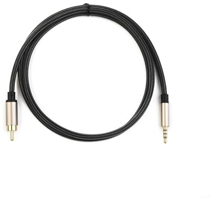 BEAZOOM Stereo Digital Coaxial Cable 3.5mm Jack to SPDIF, Zinc Alloy Shell Audio TV Box and for HDTV, 1m(1M)