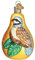 Old World Christmas Partridge in A Pear Tree Ornament