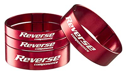 Reverse Fahrrad Alu Vorbau/SCS Spacer Set 1 1/8'' Light 2X 5mm 2X 10mm