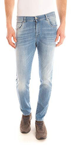 DANIELE ALESSANDRINI PJ5385L6603500 - Pantalones Vaqueros para Hombre Denim 32