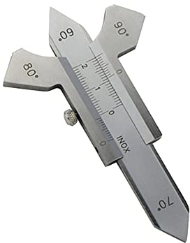 Righello di ispezione di Ulnar della prova della cucitura della saldatura del calibro di ispezione, acciaio inossidabile per gli strumenti di misura della saldatura