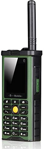 CONFUSE Rugged Outdoor Mobile Phone Big Power Long Standby Antenna Good Signal Four Sim Cards 3D Box Speaker Ebook -Green