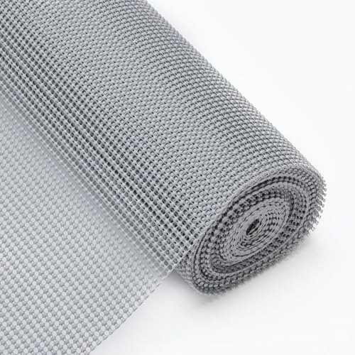 Shelf Liners, 40cm x 600cm Washable Drawer and Shelf Liners Non-Slip Non-Adhesive for Kitchen Cabinet Drawer Liners Mat，Sink Protector for Home Office