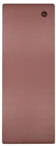 Esterilla de Yoga Antideslizante | 183 x 68 cm | Colchoneta Gruesa de 5 mm para Pilates, Barre, HIIT y Entrenamiento Funcional | Superficie PU Eco-Friendly (Avellana, 183x68)