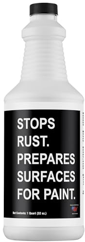 Rust remover for metal tools and surfaces- rust dissolver for car,boats, trucks,cookware & restoration-reusable formula- 32 oz (1 Pack)