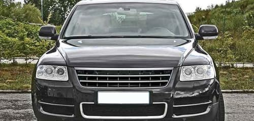 Kühler- Sport- Front- Rippen- Grill ohne Emblem Schwarz Eintragungsfrei