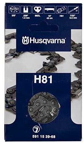 OEM 18 3/8 H81-68DL .058 Chainsaw Chain Husqvarna Craftsman 55 Rancher 359 455 Rancher 460 501846668