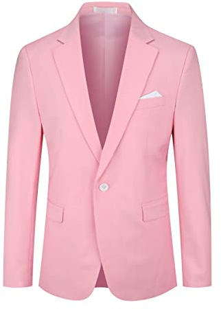 YOUTHUP Blazer Hombre Solapa Normal 1 Botón