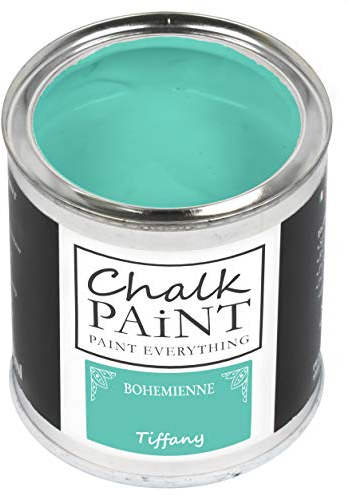 Chalk Paint Everything® Tiffanyblau Kreidefarbe Wasserbasis für Alle Oberflächen einfach zu verarbeiten ohne schlechten Geruch - Chalk Paint Extra Matt (250 ml)
