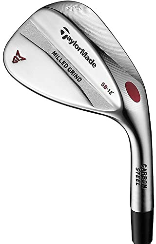 TaylorMade Milled Grind Wedge Cuña de Golf, Hombres, Cromado, L
