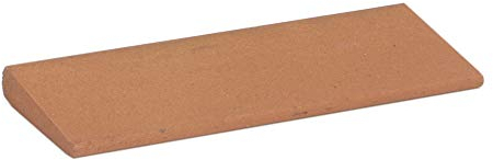 Norton Abrasives 4-1/2in x 1-3/4in x 3/8in Round India Slip, Fine Grit (Pack of 5)