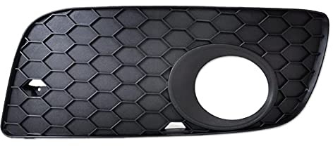 Auto Stoßstangengrill, Auto Nebelscheinwerfergitter Seite Nebelscheinwerfer Grill Nebelscheinwerferabdeckung Links Rechts Nebelscheinwerfer Kühlergrill Abdeckung Kompatibel mit Golf 5 GTI 2005-2009