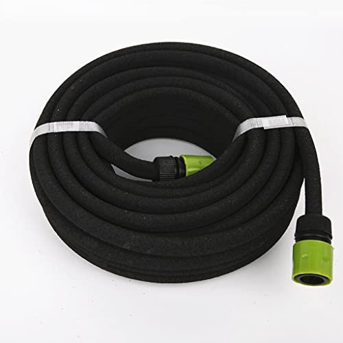 EVANEM Tuyau De Suintement Poreux Micro Irrigation Goutte À Goutte 4/9mm Tube De Fuite Tuyau Perméable Anti-âge, for Tuyau D'arrosage D'irrigation De Jardin (Size : 15M)