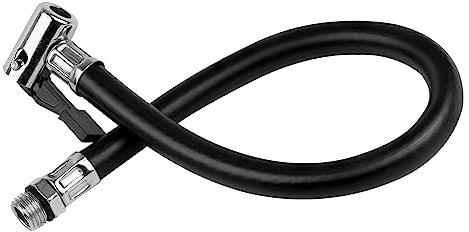 Reifenfüllschlauch 36cm Lang Reifenfüller Ventilverlängerung Rennrad Reifenfüller Schlauch Luftpumpe Universal Reifenfüller schlauchadapter Air Ventil Anschluss Schläuche für Auto Motorrad Fahrrad