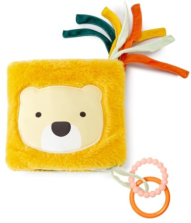 Little Big Friends Cube d’activités en Tissu pour bébé | Cube sensoriel Montessori Doux et coloré | Éveil Moteur et cognitif | Jungle
