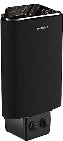 ThermoFLUX-Bundle avec poêle électrique pour sauna Sentiotec 136 | ST136400B | 3,6 kW